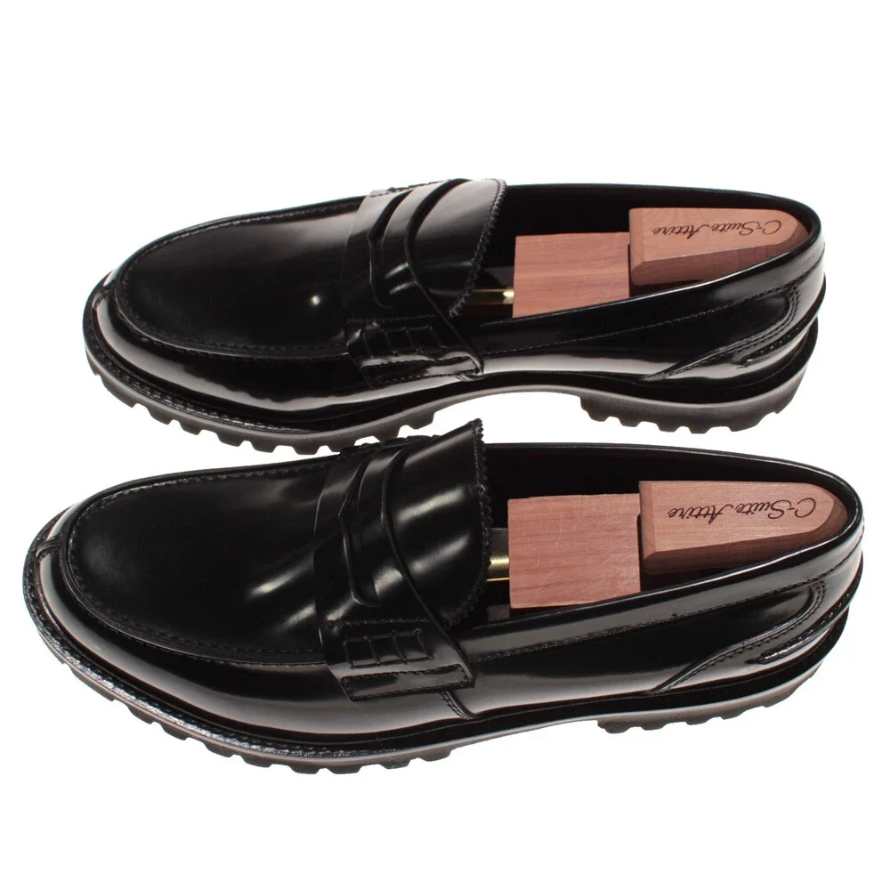 Tagilatore NWB Brody Slip On Loafers Size 44 (US 11) in Black Leather